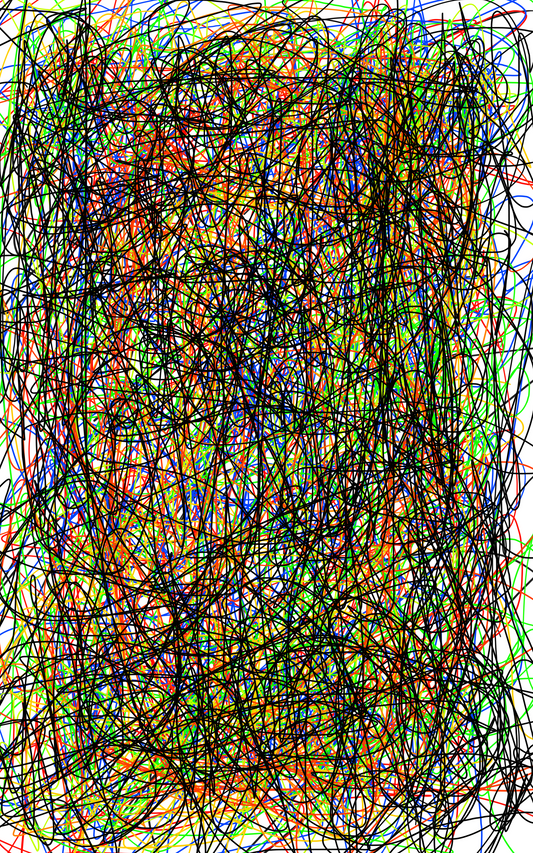 AI PROOF "UNIVERSE OF TWENTY" by K1PFAND (AI PROOF) Series Art Print